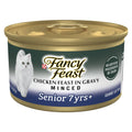 Purina Fancy Feast Senior Classic Pate Wet Cat Food - Minced Chicken in Gravy, 3 oz Cans