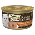 Purina Fancy Feast Savory Centers Adult Wet Cat Food Pate with Chicken and a Gravy Center - 3 oz Can