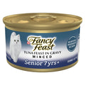 Purina Fancy Feast Senior Classic Pate Wet Cat Food - Minced Tuna in Gravy, 3 oz Cans