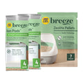 Purina Tidy Cats Breeze Zeolite Pellets and Ion Pads - Bright Lemongrass Scent, 7 lb. Pouch