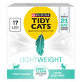 Purina Tidy Cats Free and Clean LightWeight Cat Litter - Unscented, 17 lb Box
