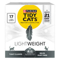 Purina Tidy Cats LightWeight 4-In-1 Strength Odor control - Multi Cat, Low Dust, Clumping Cat Litter
