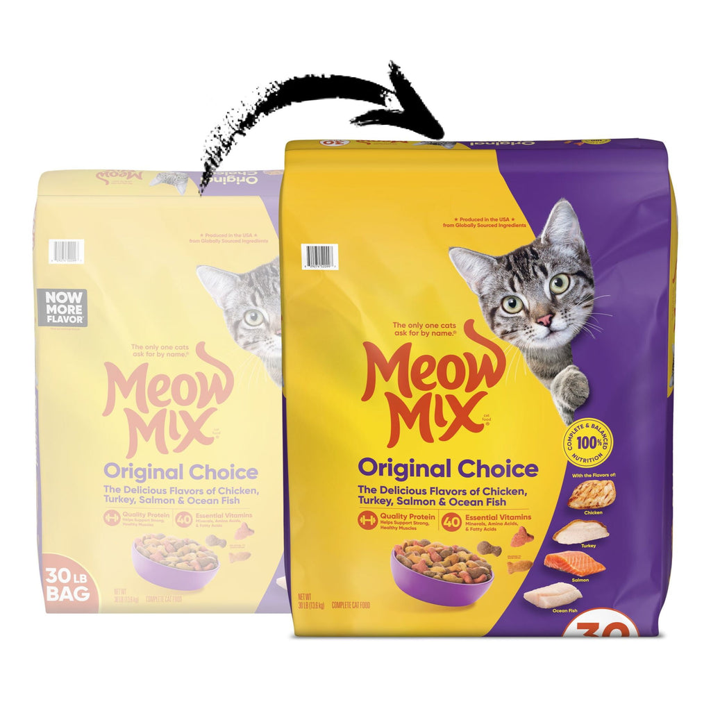Meow Mix Original Choice Dry Cat Food - 30 lb. Bag