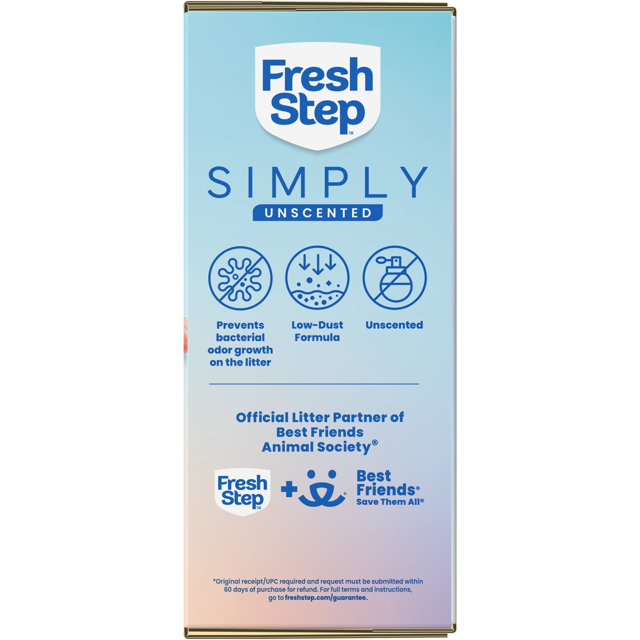 Fresh Step Simply Multi-Cat Clumping Cat Litter - Unscented, 22 lb Box