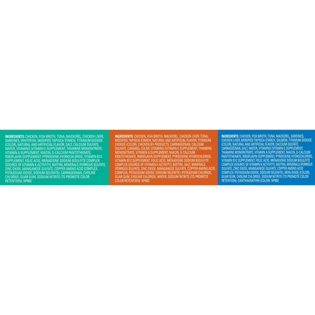 Meow Mix Pate Toppers Seafood & Poultry Variety Pack - Wet Cat Food, 2.75 oz Cup, 12 Pack