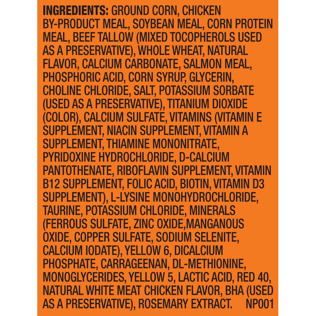 Meow Mix Tender Centers Salmon & White Meat Chicken Flavors - Dry Cat Food, 14.2 lb. Bag - 3-Pack