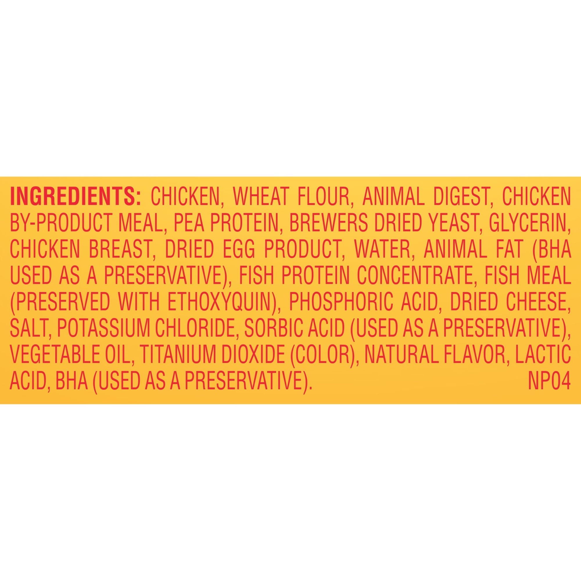 Meow Mix Irresistibles - Soft Cat Treats with White Meat Chicken, 3-Ounce Bag
