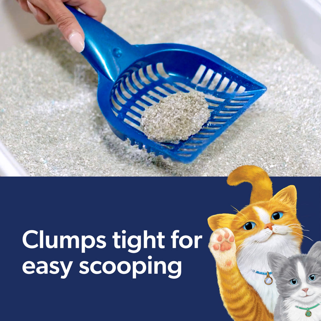 Fresh Step Clean Paws Multi-Cat Scented Clumping Litter with the Power of Febreze - 22.5 lbs