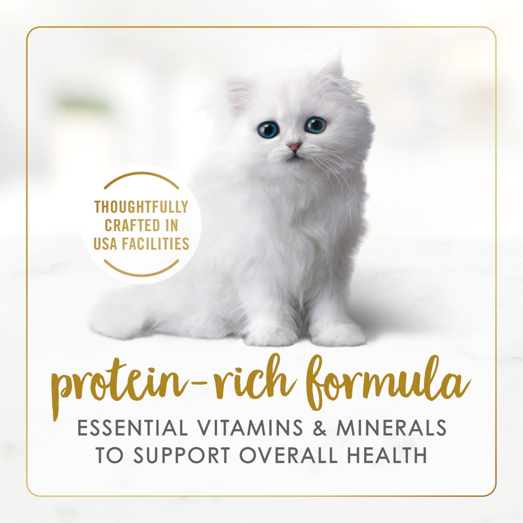 Purina Fancy Feast Classic Pate Kitten Food - Wet Cat Food, Salmon Primavera, 3 oz Cans (12 Pack) - 2-Pack