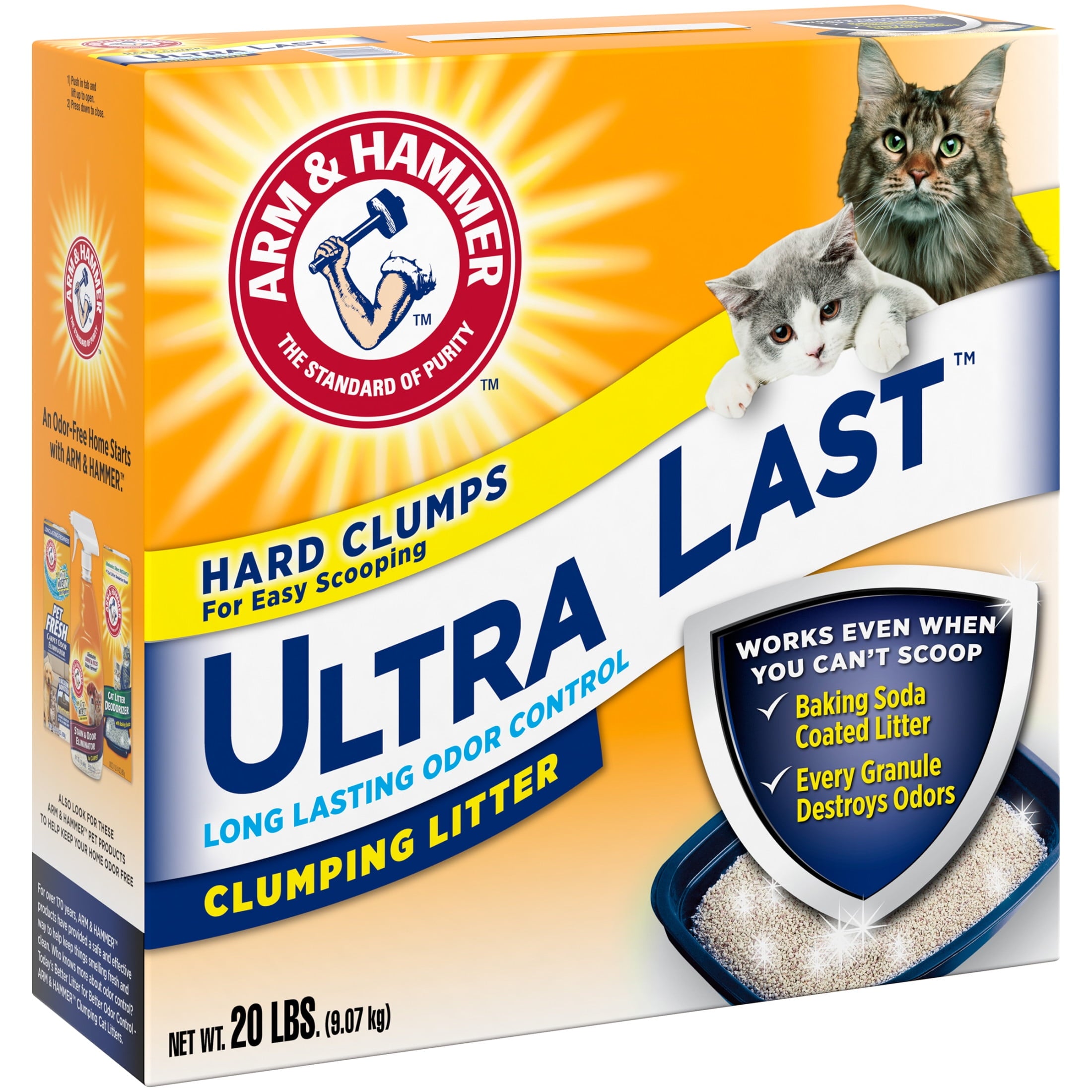 ARM & HAMMER Ultra Last Clumping Litter - 20 lb