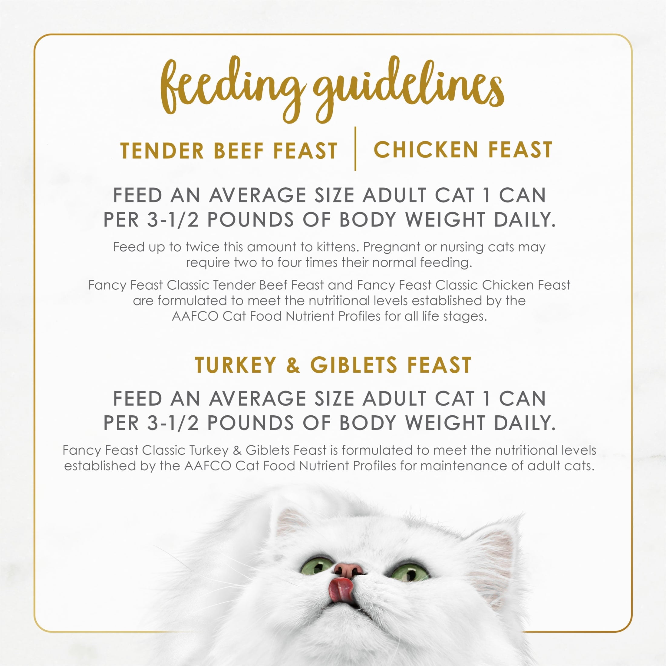Purina Fancy Feast Classic Pate Kitten Food - Wet Cat Food, Poultry & Beef, 3 oz Cans