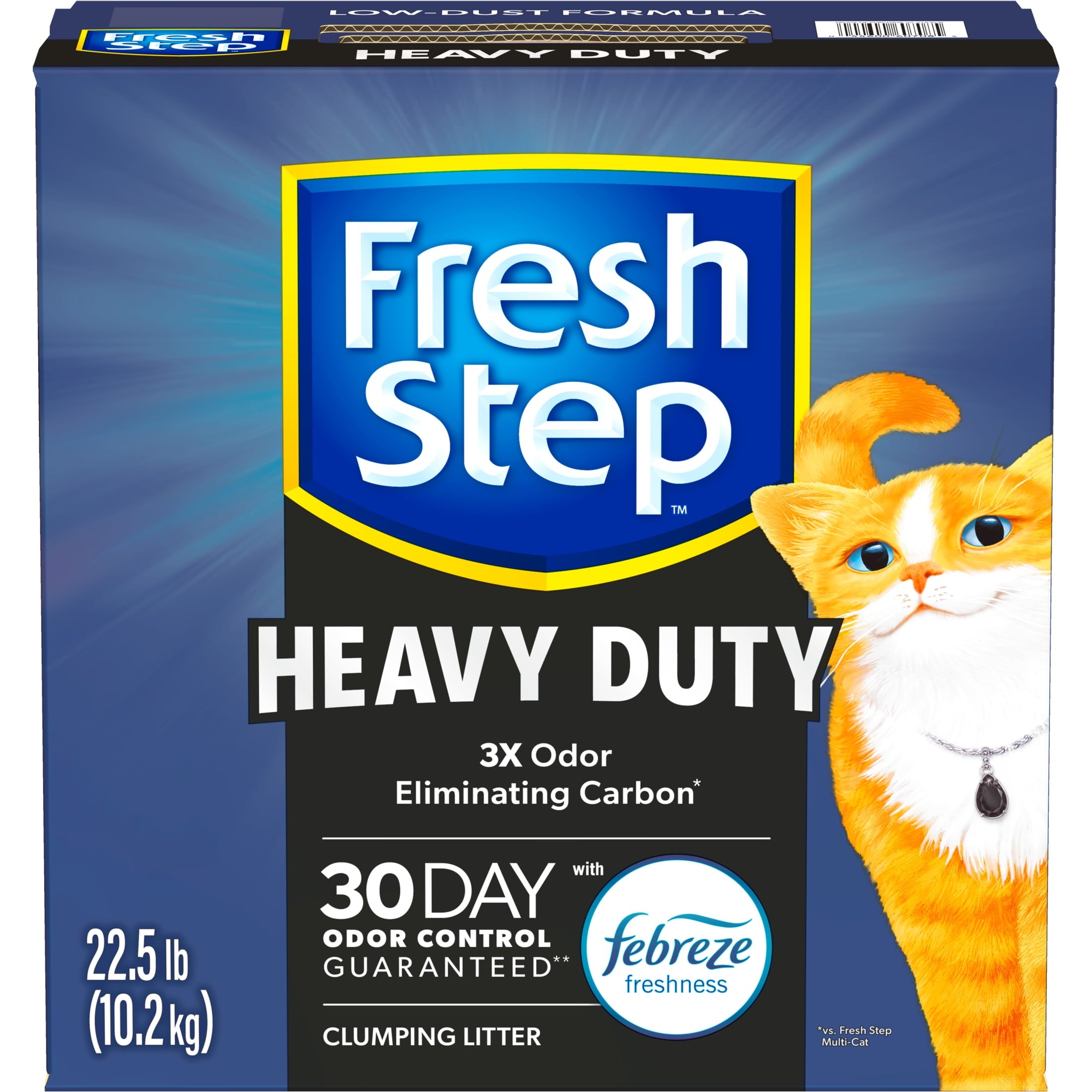 Fresh Step Heavy Duty Clumping Litter With Febreze Freshness - 22.5 lb. Box