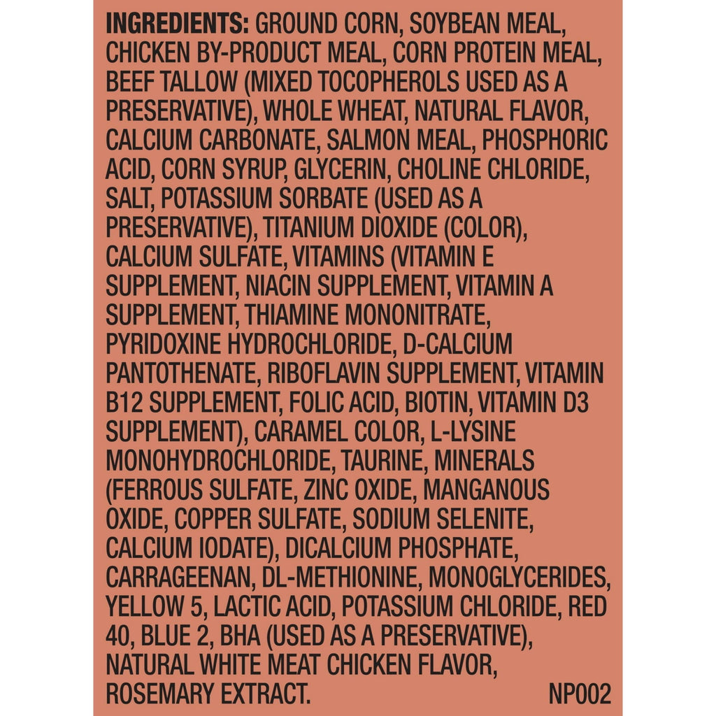 Meow Mix Tender Centers - Basted Bites Beef & Salmon Flavors, Dry Cat Food, 14.2 lb. Bag - 3-Pack