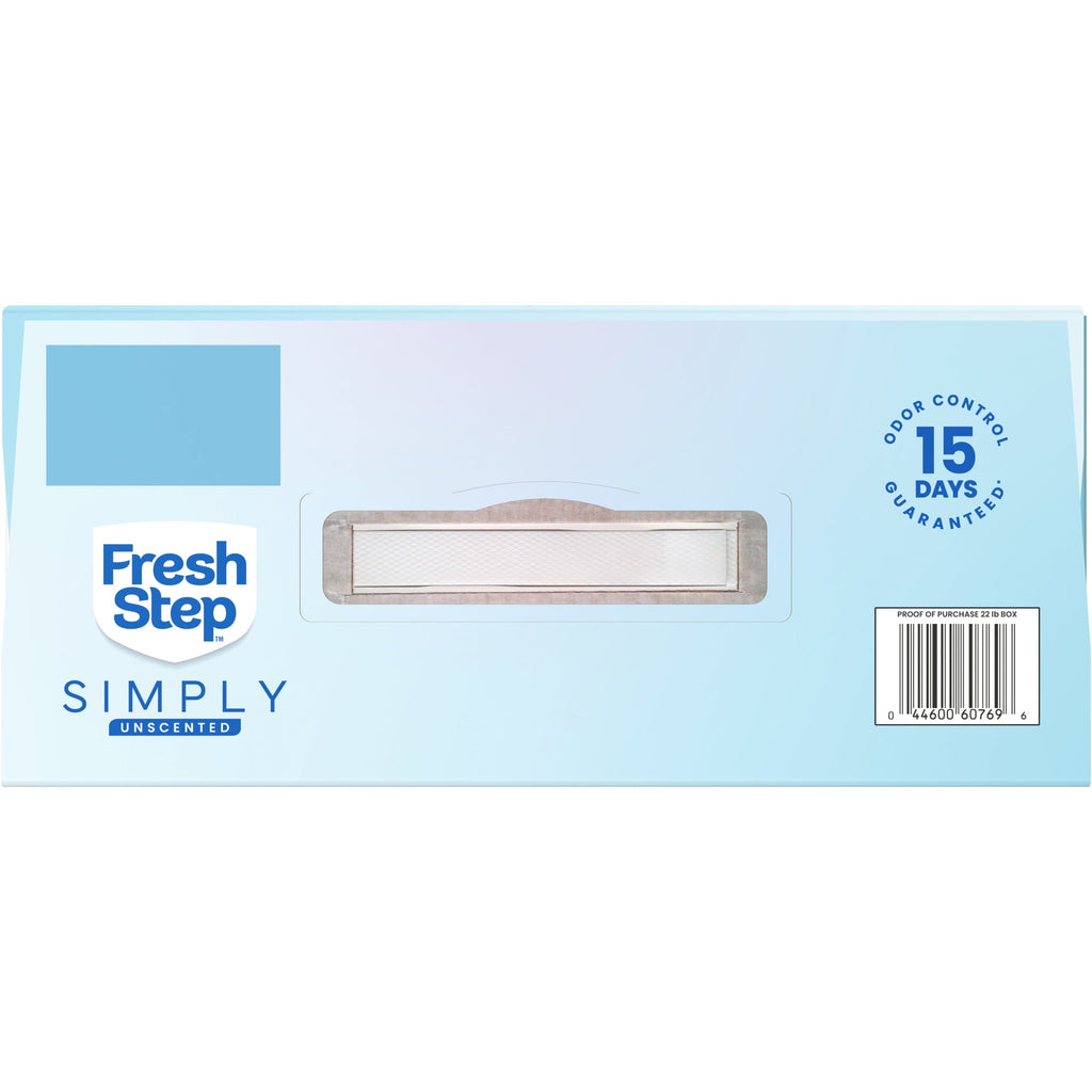 Fresh Step Simply Multi-Cat Clumping Cat Litter - Unscented, 22 lb Box