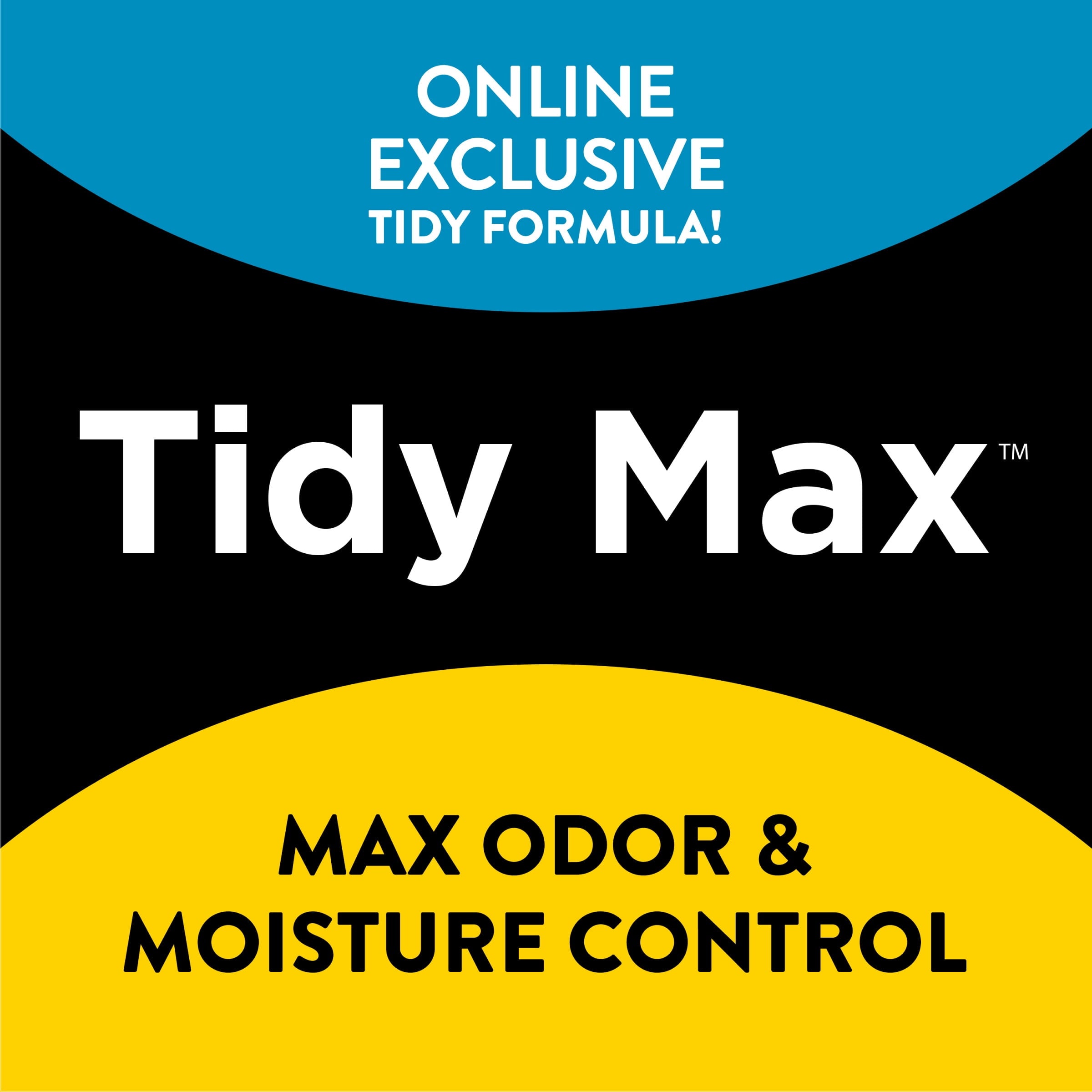 Purina Tidy Cats Tidy Max Clumping Cat Litter - Instant Action, Odor Control 24/7, 38 lb. Box
