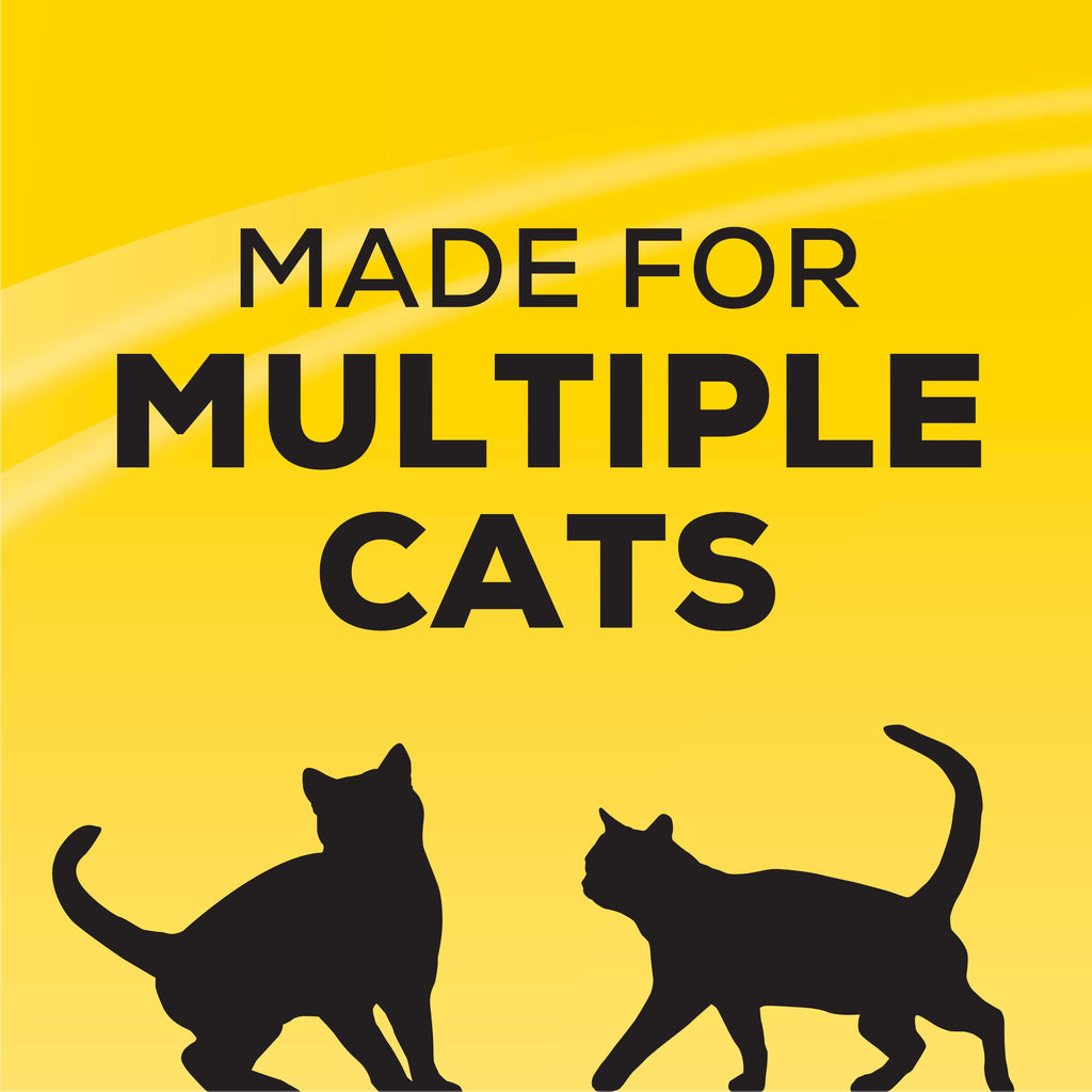 Purina Tidy Cats Clumping Cat Litter - Free & Clean Unscented Multi Cat Litter - 40 lb. Box