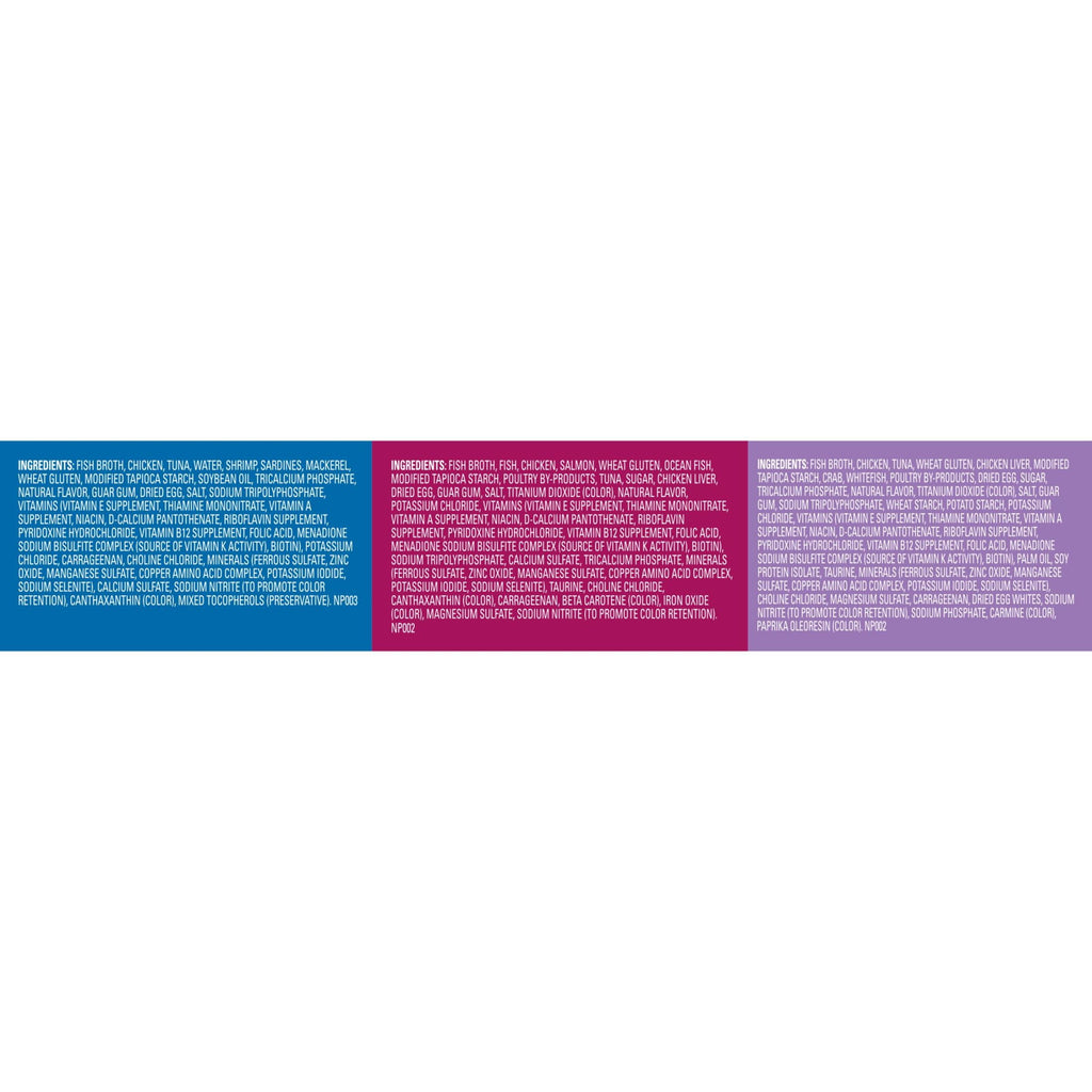 Meow Mix Seafood Selections Variety Pack - Wet Cat Food, 2.75 oz Cup (24 Pack)