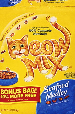Meow Mix Seafood Medley