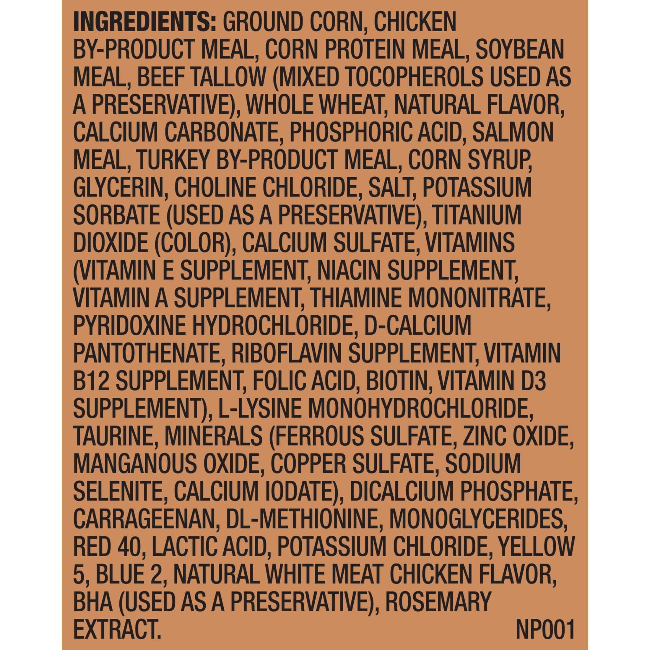 Meow Mix Tender Centers Vitality Bursts - Salmon & Turkey Flavor, Dry Cat Food, 14.2 lb. Bag