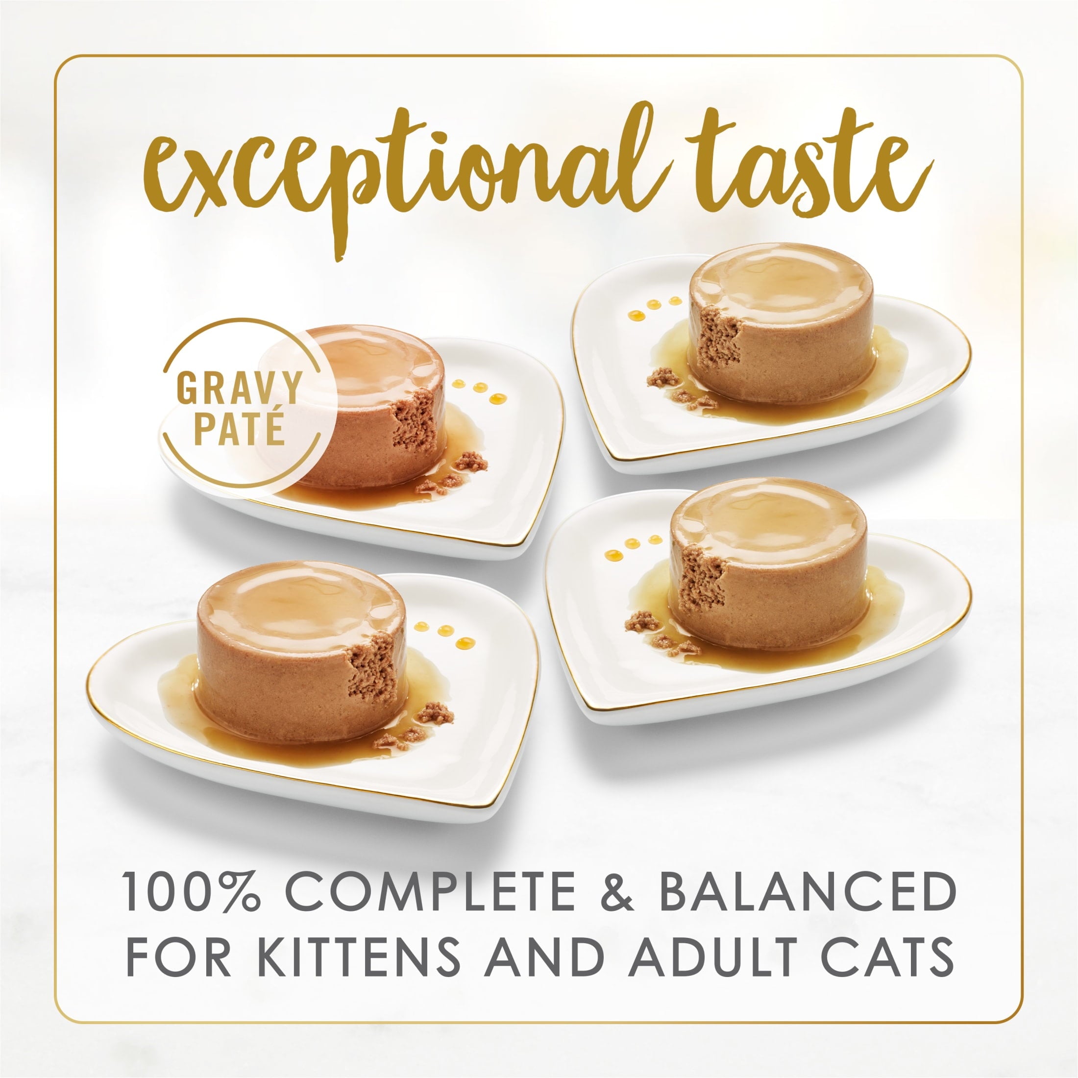 Purina Fancy Feast Gravy Lovers Pate Collection Wet Cat Food Variety Pack - 3 oz Cans (24 Pack)